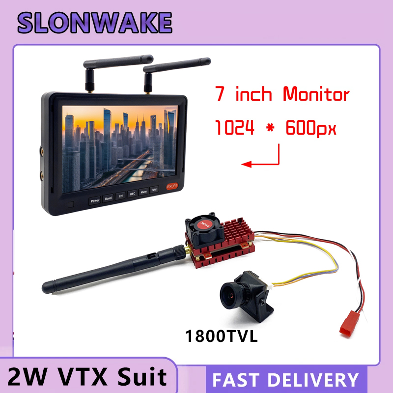 Drone Ae Rc - SLONWAKE 5.8G 2W VTX FPV 1800TVL