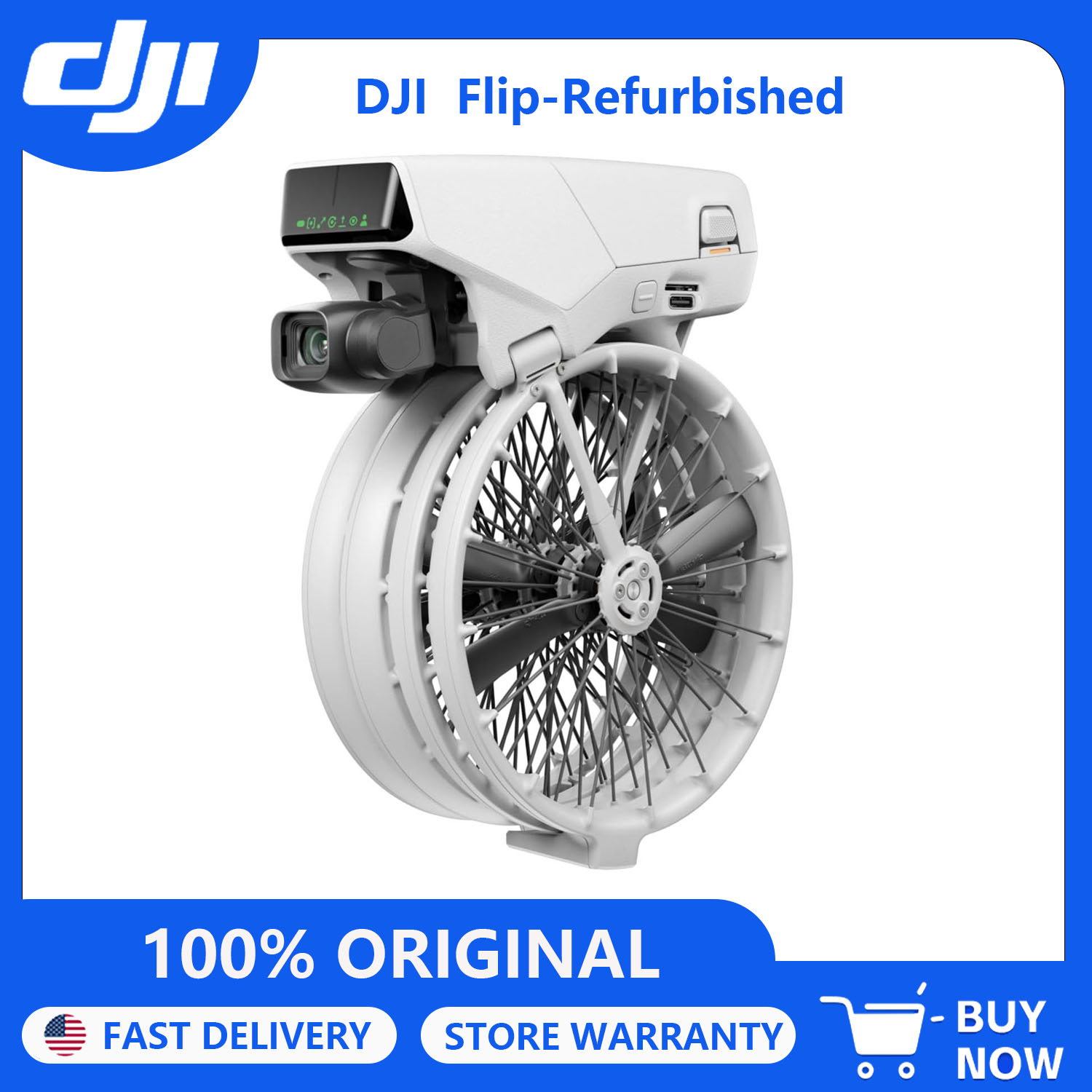 Drone Top Rc - Refurbished DJI Drones Flip Fly With