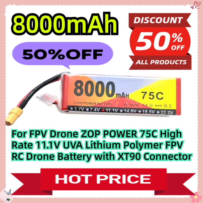Drone Ls Rc - For FPV Drone ZOP POWER 75C