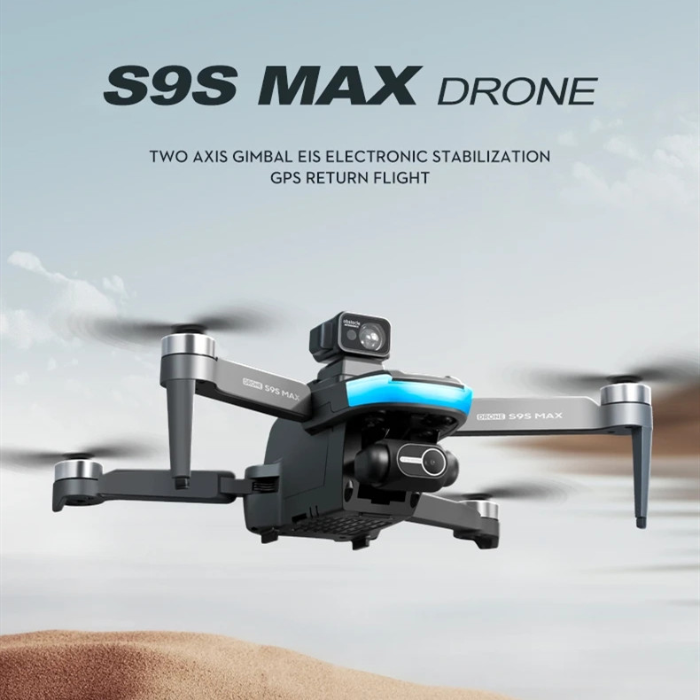 Drone Ls Rc - S9S MAX Brushless RC Drone Quadcopter