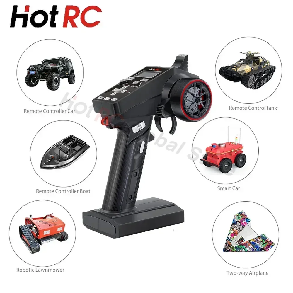 HotRC CT-6A 2.4G 6CH 6 Channel - Drone Rc Car ulasan dan harga