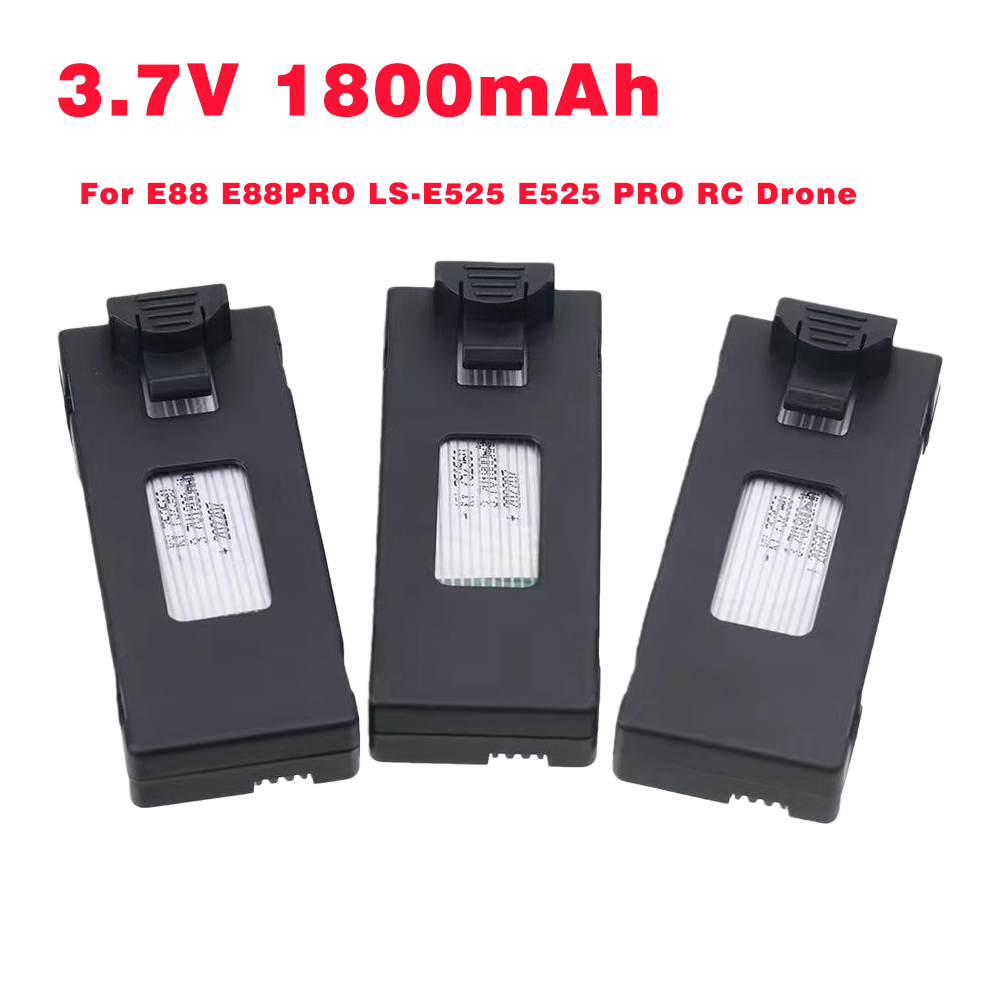 3.7V 1800Mah RC Drone Battery  - Drone Ls Rc ulasan dan harga