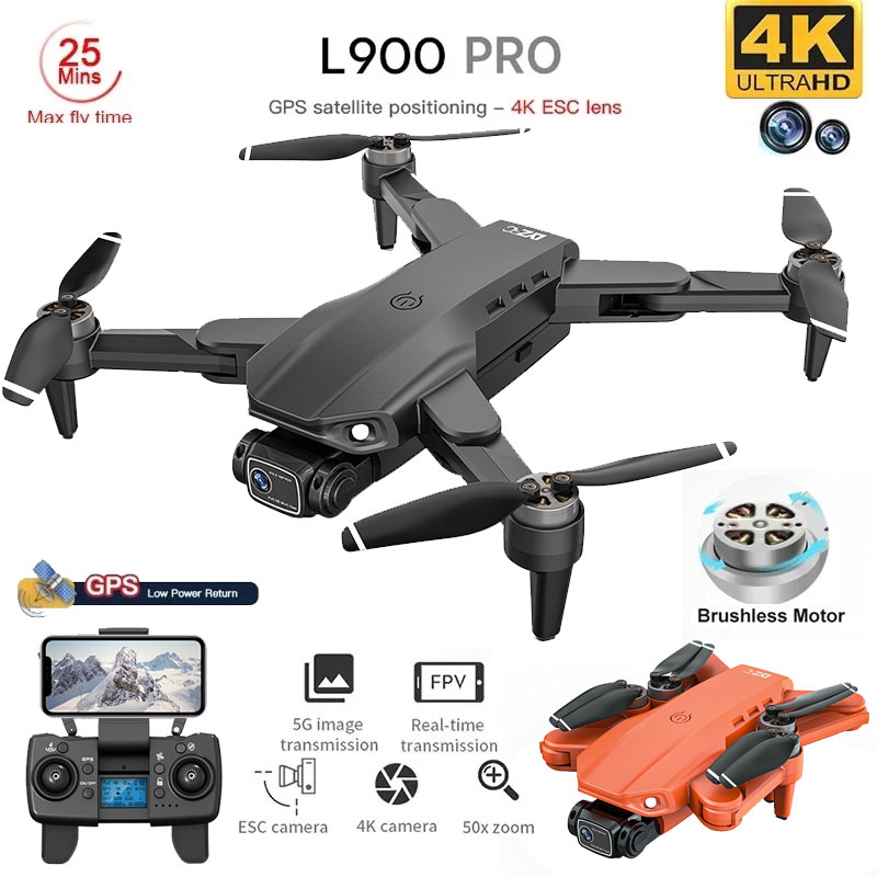 L900 Pro GPS Drone 4K Professi - Drone Ae Rc ulasan dan harga