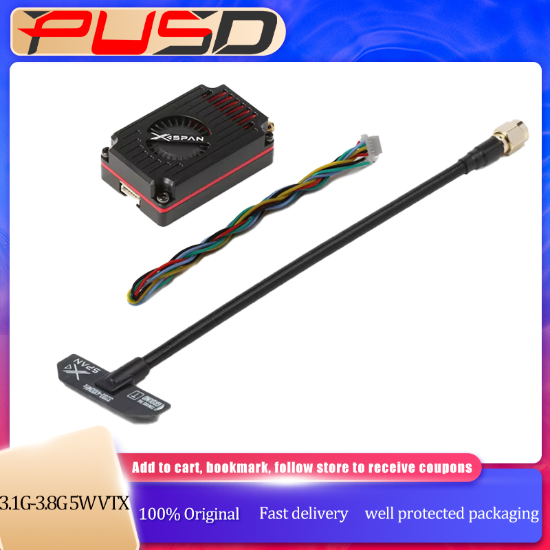 Rushfpv Rush FPV XSPAN 3.1G-3. - Drone Rc1 ulasan dan harga