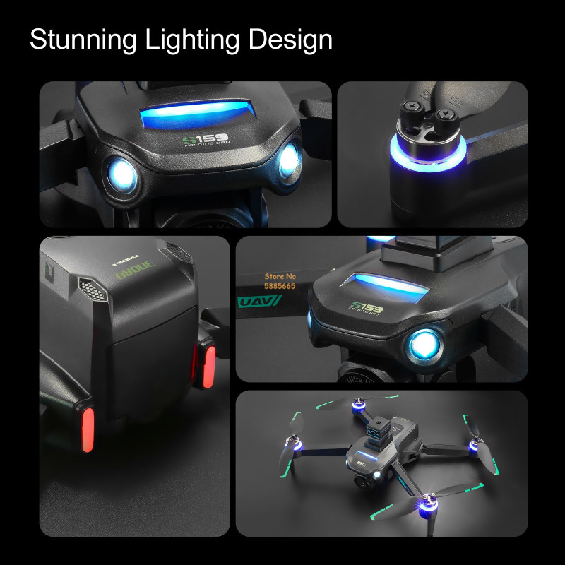 8K Dual Camera 5G WIFI FPV Rem - Drone Ae Rc ulasan dan harga