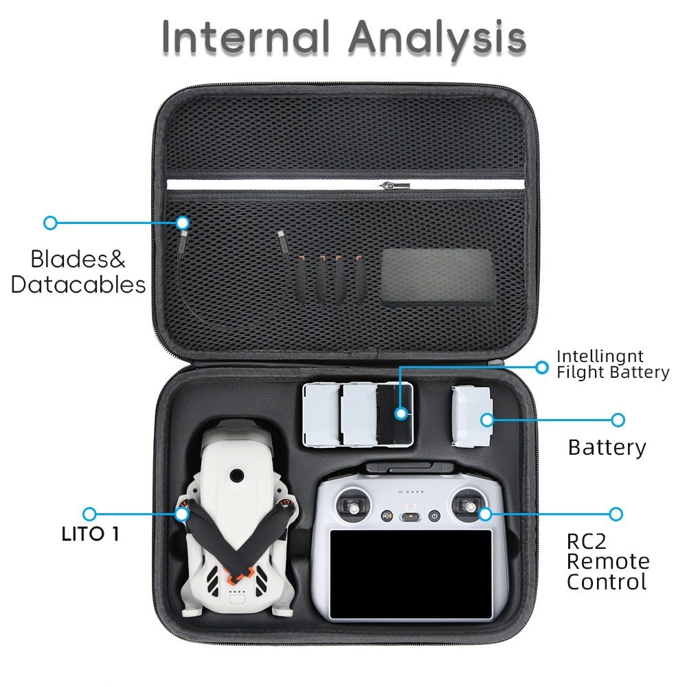 Portable Carrying Case For DJI - Drone Ls Rc ulasan dan harga