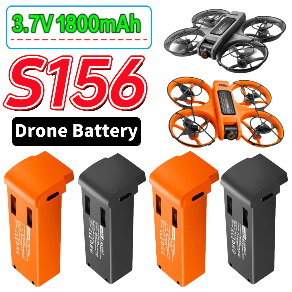 S156 3.7V 1800mAh Drone Batter - Drone Rc S156 ulasan dan harga