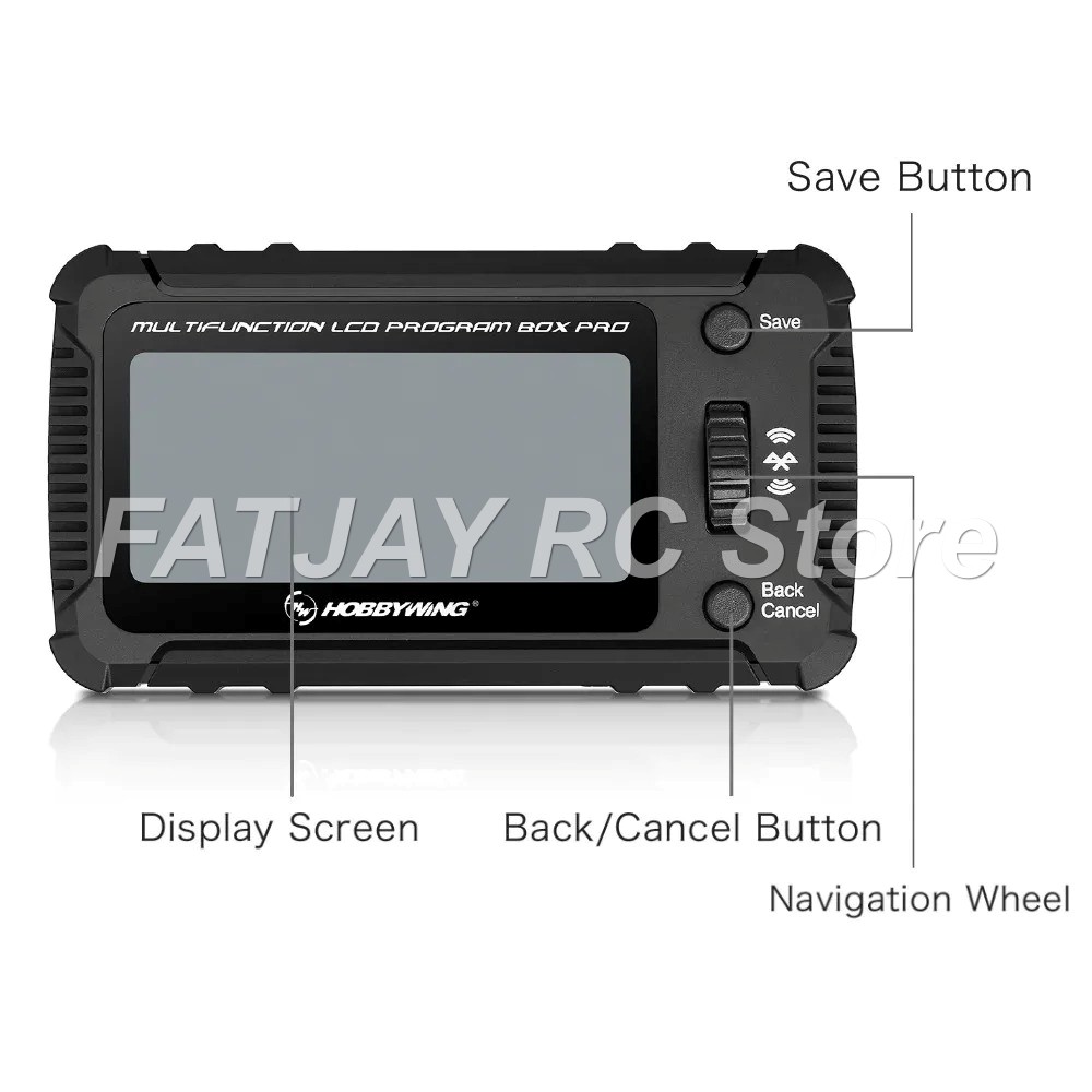 Hobbywing Bluetooth LCD Pro Pr - Drone Rc Car ulasan dan harga
