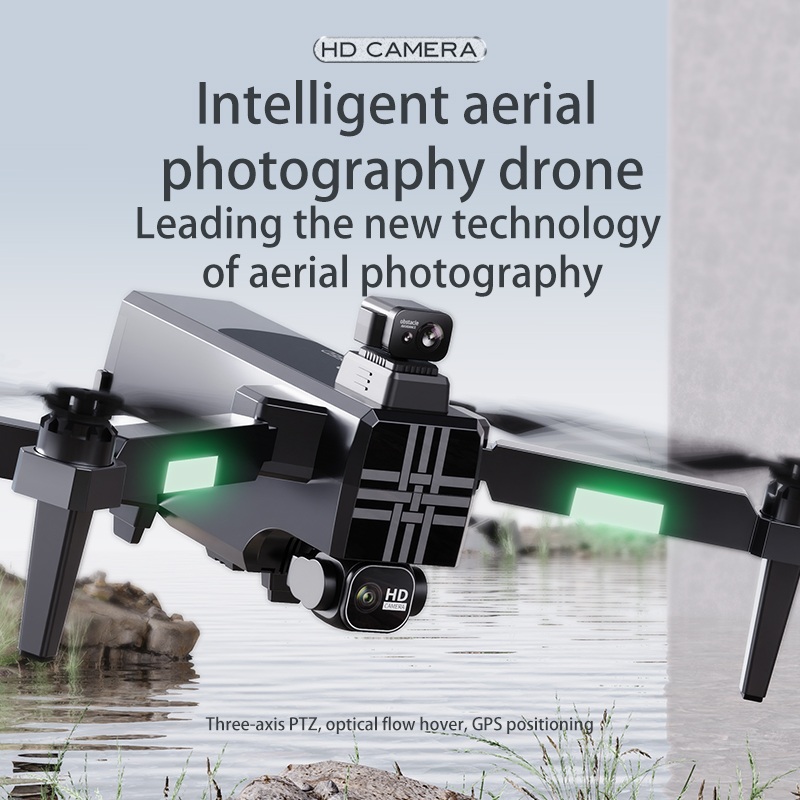 A380 Drone 4K HD Three Axis An - Drone Ae Rc ulasan dan harga
