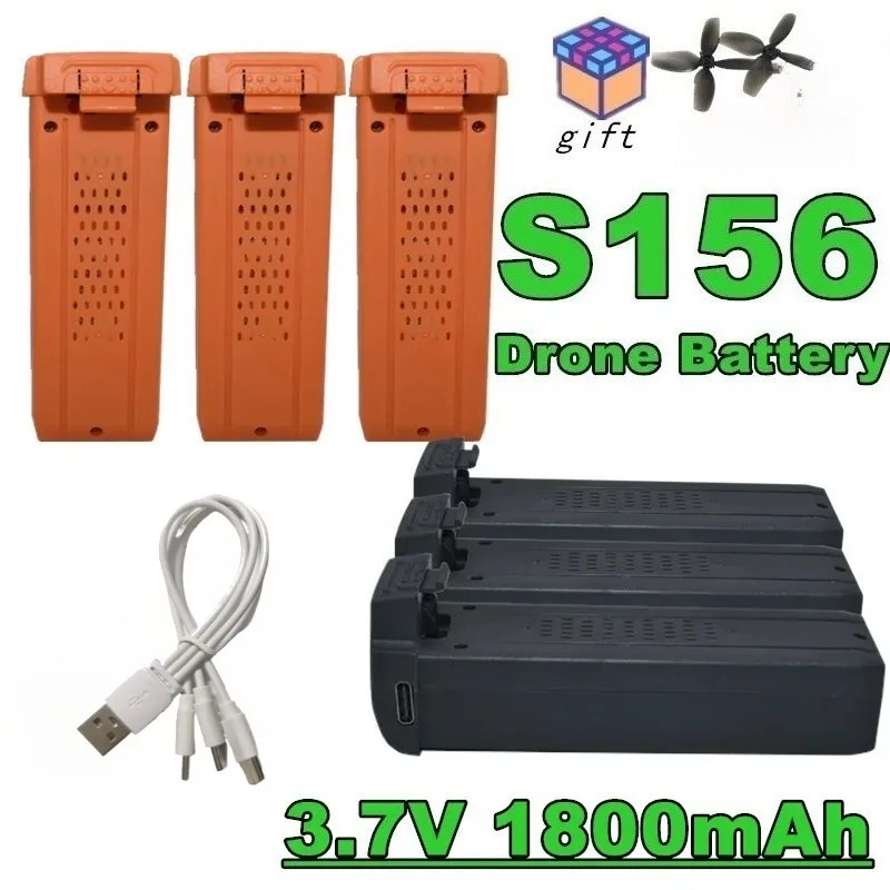 3.7V  RC Quadcopter Replacemen - Drone Rc S156 ulasan dan harga