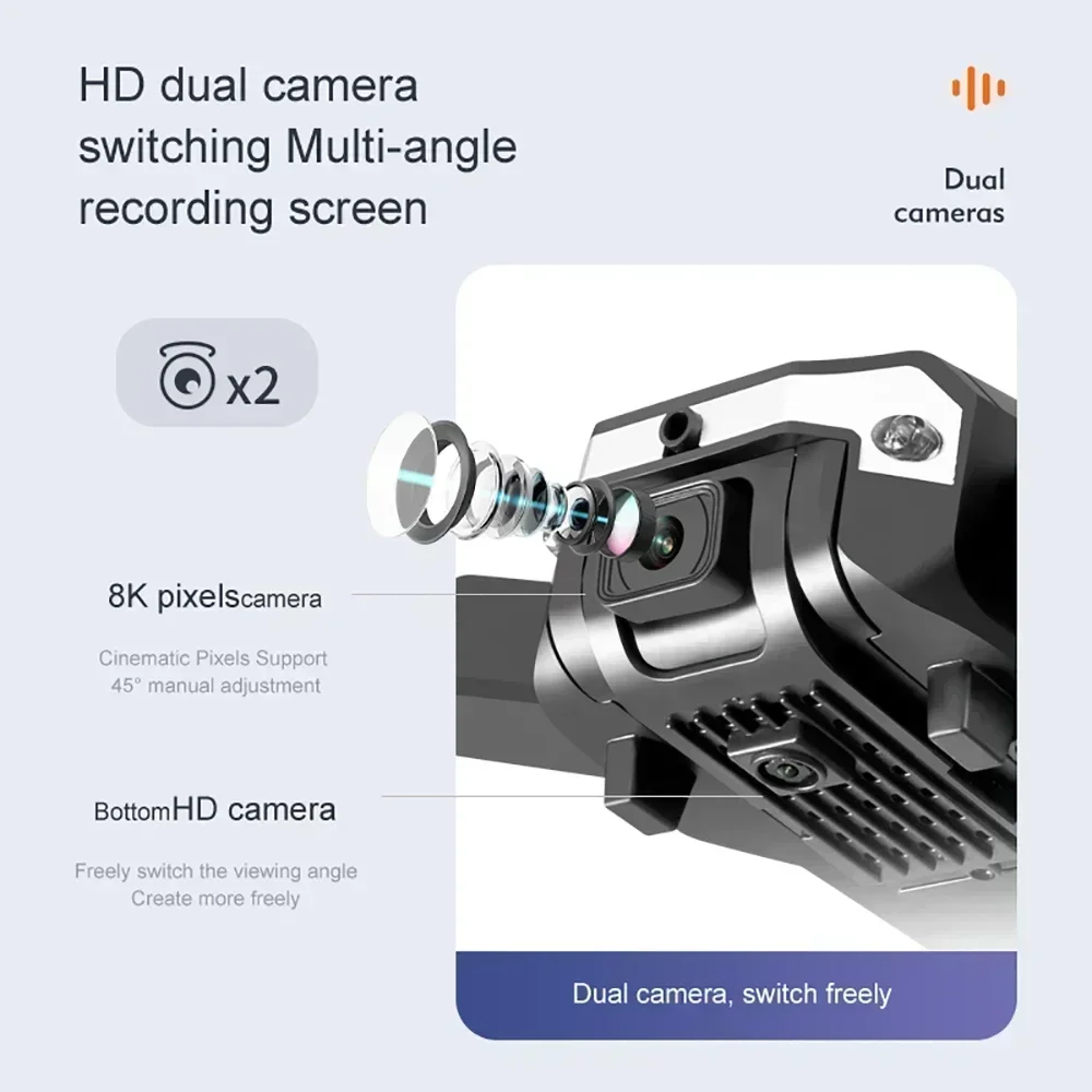 G6 pro Drone with 8K Dual Came - Drone Ae Rc ulasan dan harga