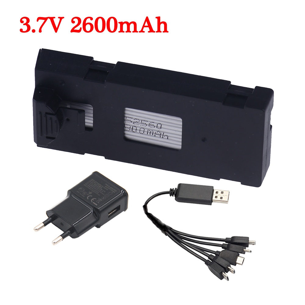 Upgrade Capacity 2600mAh 3.7V  - Drone Ls Rc ulasan dan harga