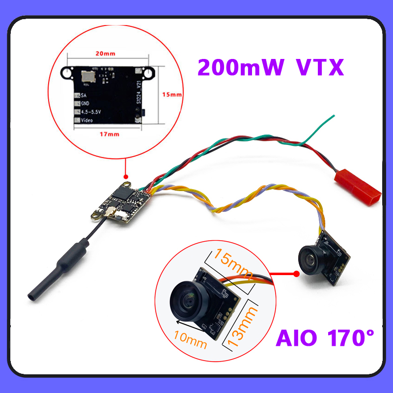 SLONWAKE 5.8G 1200TVL FPV Came - Drone Rc1 ulasan dan harga