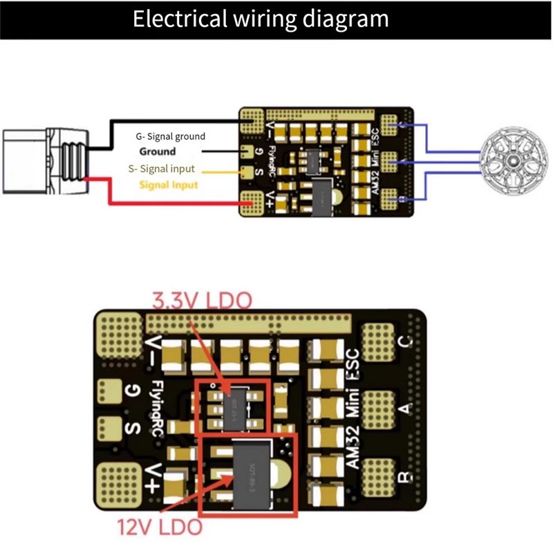 Best-AM32 ESC 40A 32-Bit Elect - Drone Rc Car ulasan dan harga