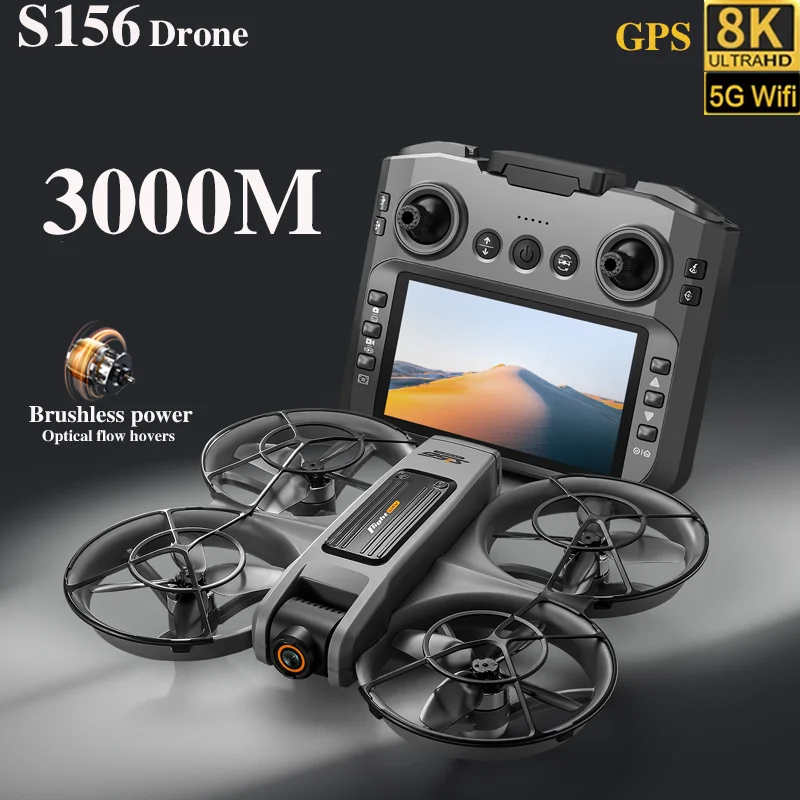 S156 Drone GPS 8K Camera, 5G W - Drone Rc S156 ulasan dan harga
