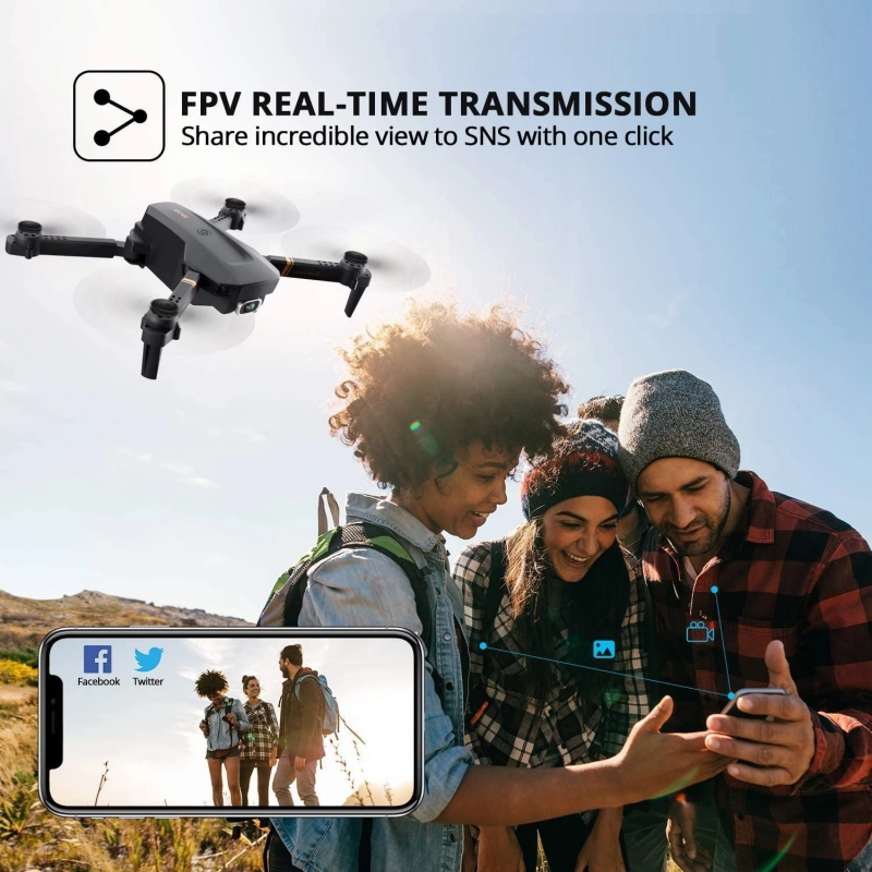 V4 Easy Fly Mini FPV Drone 4K  - Drone Rc V4 ulasan dan harga