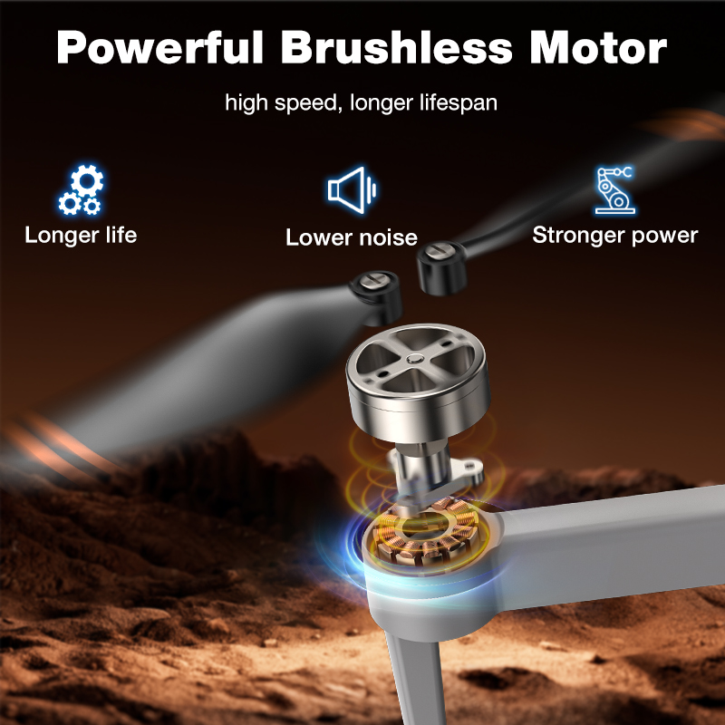 NEW Hot L017 Pro Drone Brushle - Drone Ae Rc ulasan dan harga