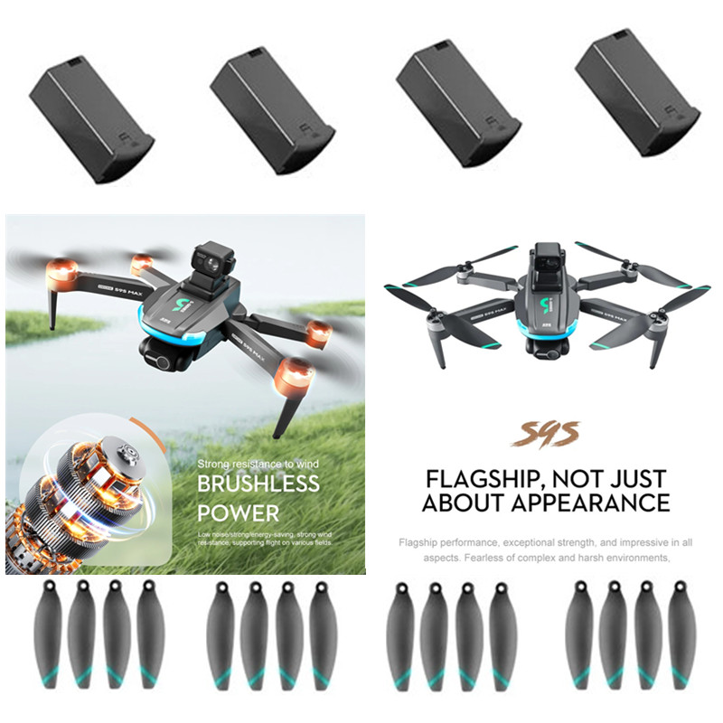 S9S MAX Brushless RC Drone Qua - Drone Ls Rc ulasan dan harga