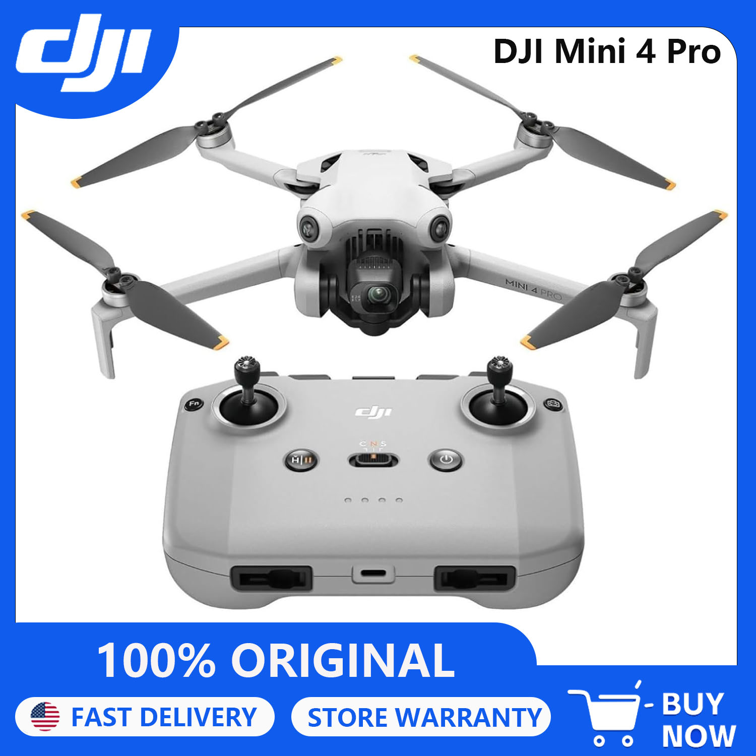 DJI Drones Mini 4 Pro (DJI RC- - Drone Rc N2 ulasan dan harga