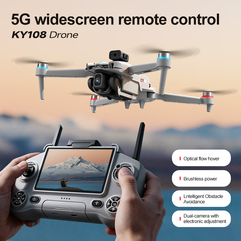 2026 New KY108 Drone With 8K C - Drone Ae Rc ulasan dan harga